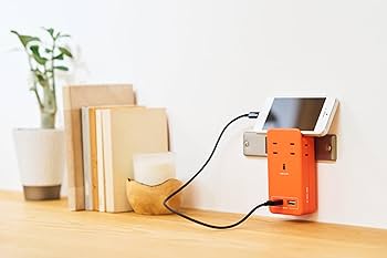 Amazon | Fargo SATI COLOR 壁挿し 電源タップ スマホスタンド